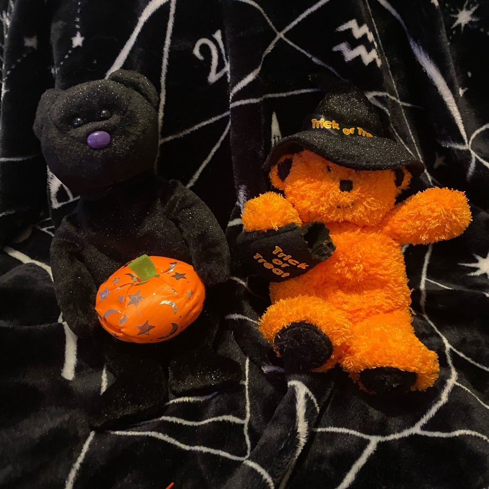 Witchy and Haunting HALLOWEEN TY BEANIE BABIES